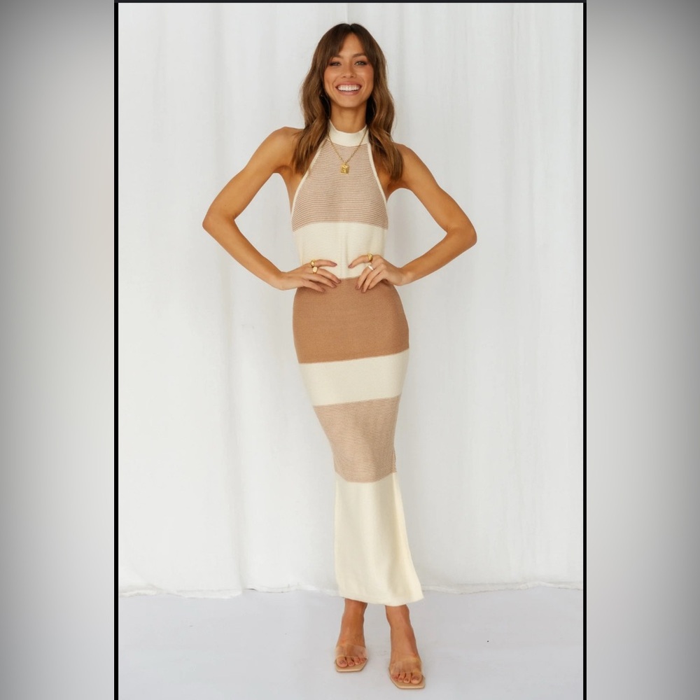Knit Halter Dress